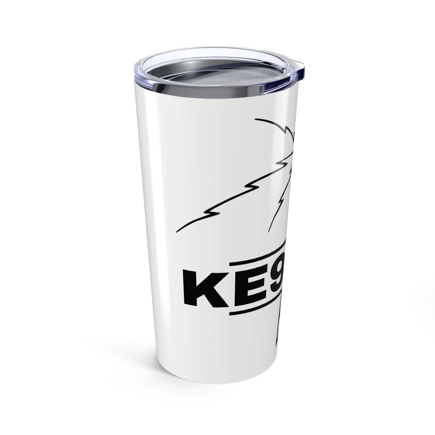Custom Call Sign Design Tumbler, 20oz Travel Mug, Amatuer Radio Enthusiast Gift, Custom Hydration Cup, Outdoor Drinkware