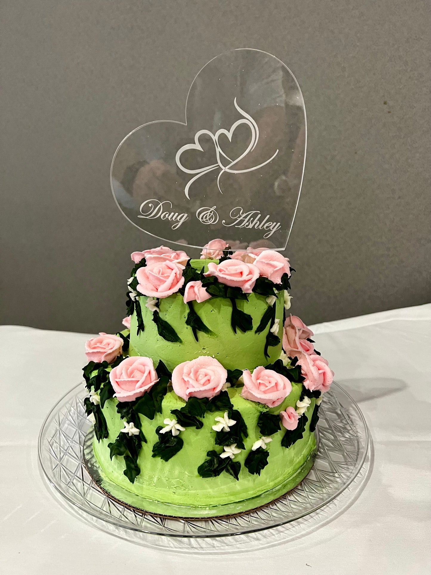 Custom Cake topper acrylic