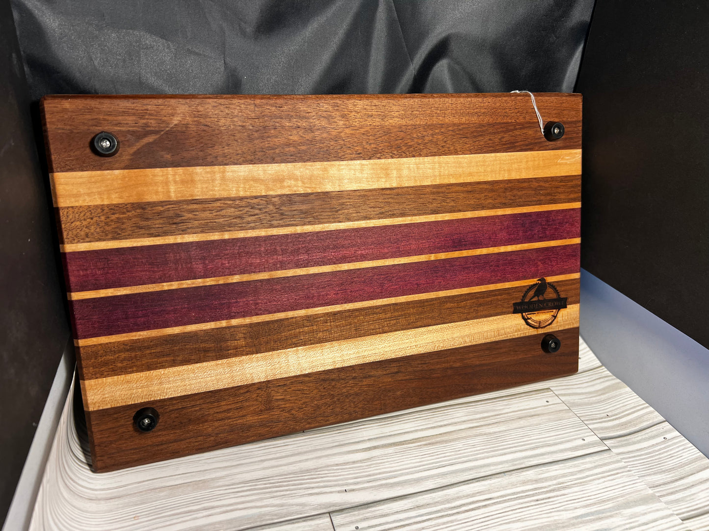 Cutting Board w/Purple Heart